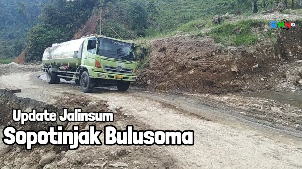 Kondisi terkini jalan lintas Sumatera di Mandailing Natal