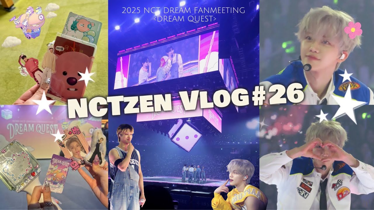 【NCTzen Vlog#26】グロパで行く本国ペンミ🎲🖤(한국어 자막) ジェミンさんそのビジュでドリショも来てくれると助かります🙏💦✧ 시즈니 브이로그 ・シズニ ブイログ・덕질・드림 팬미팅