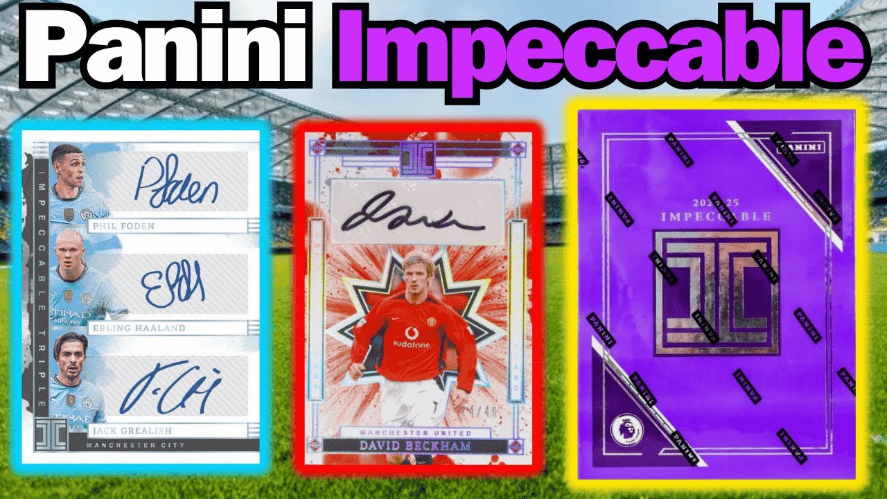 $800 Box | 4 Autos | 2024-25 Panini Impeccable Premier League Hobby Box