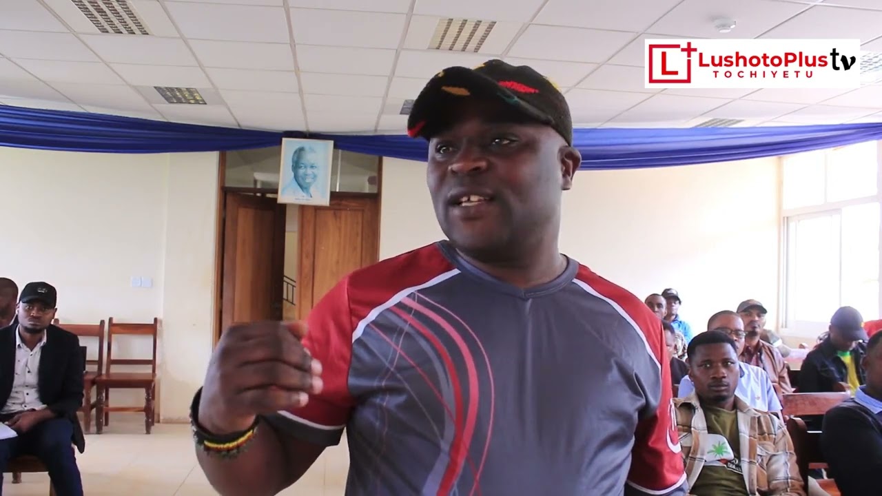 DC,LUSHOTO AFUNGUA VIKAO VIWILI KWA PAMOJA.KIKAO CHA LISHE NA KIKAO CHA WADAU WA UTALII W LUSHOTO: