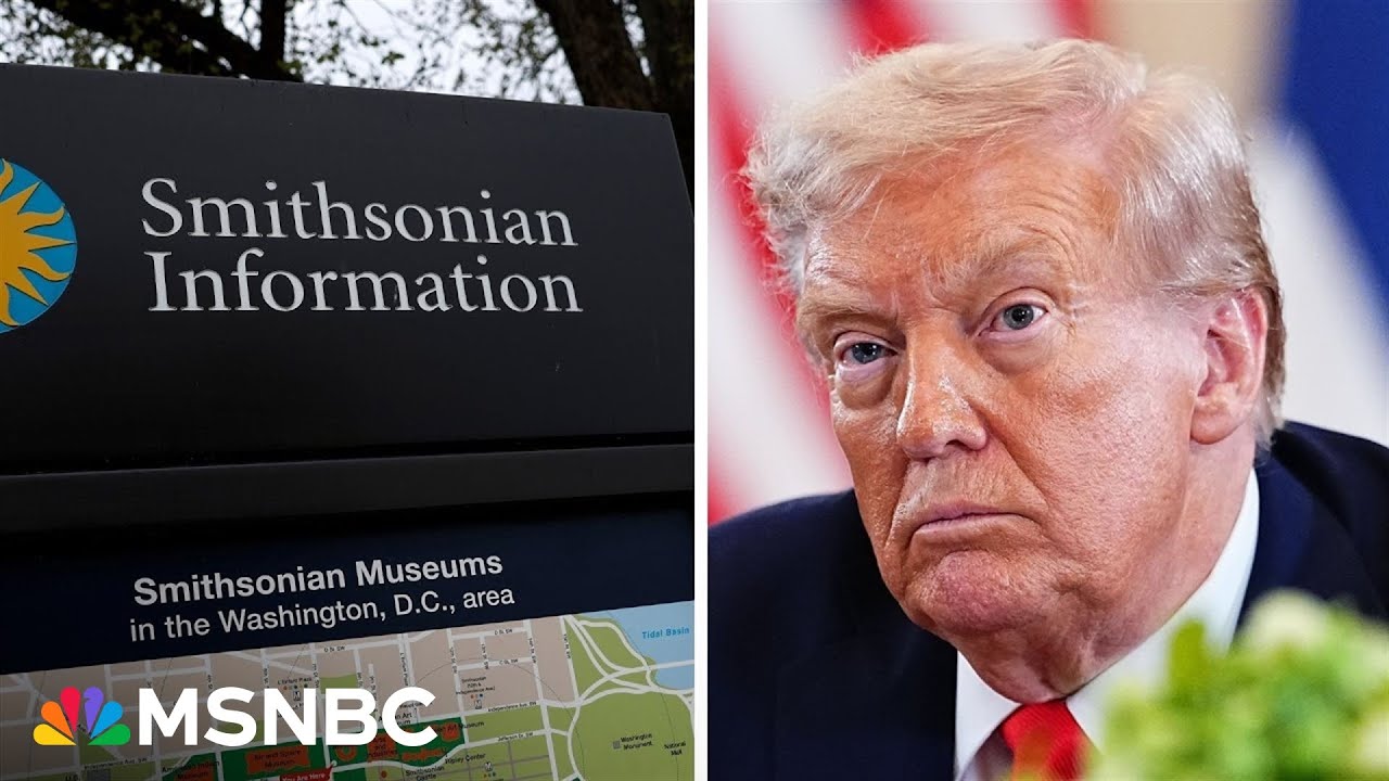 'He's trying to rewrite history': Trump claims Smithsonian focuses too much on 'how bad slavery was'