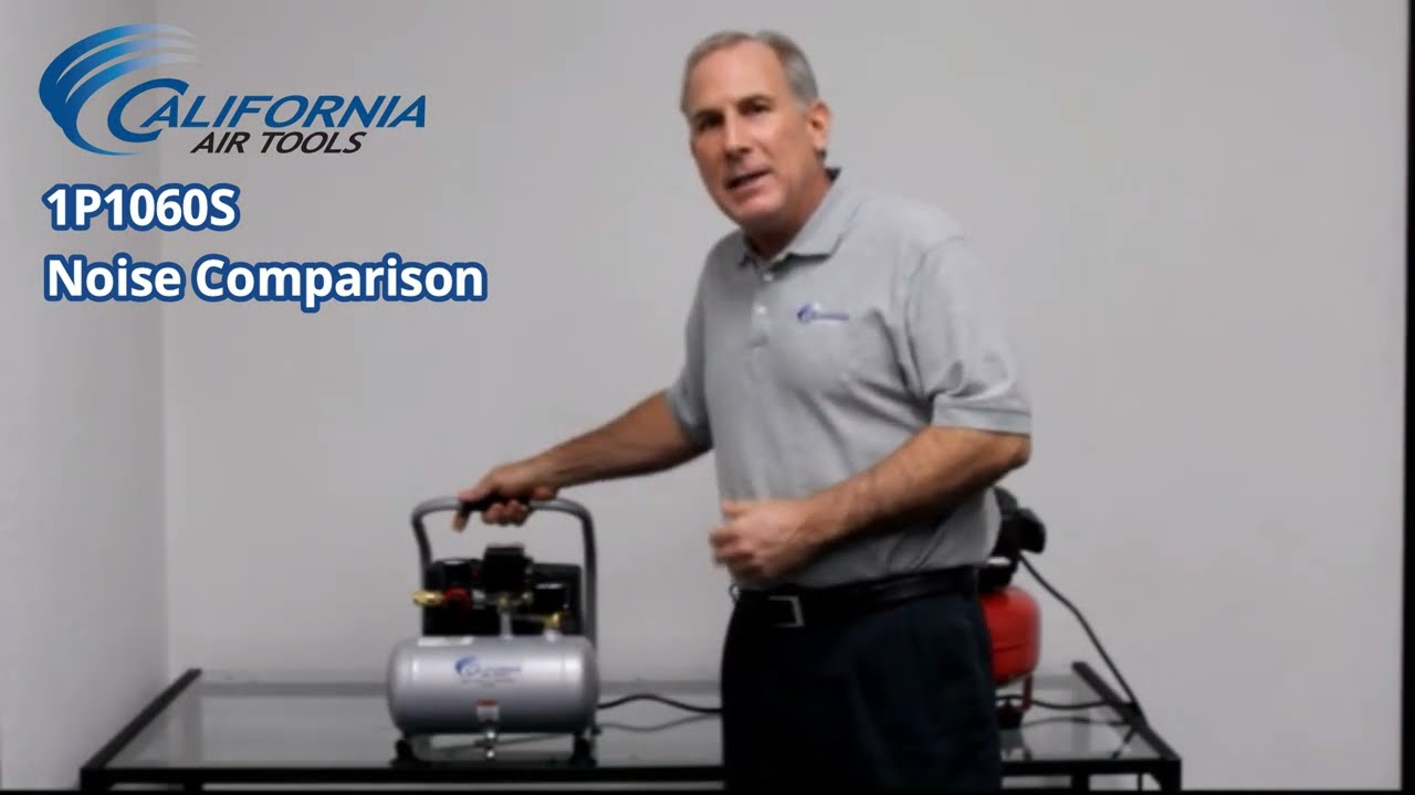 QUIETEST AIR COMPRESSOR for Home -- California Air Tools 1P1060S 🌪