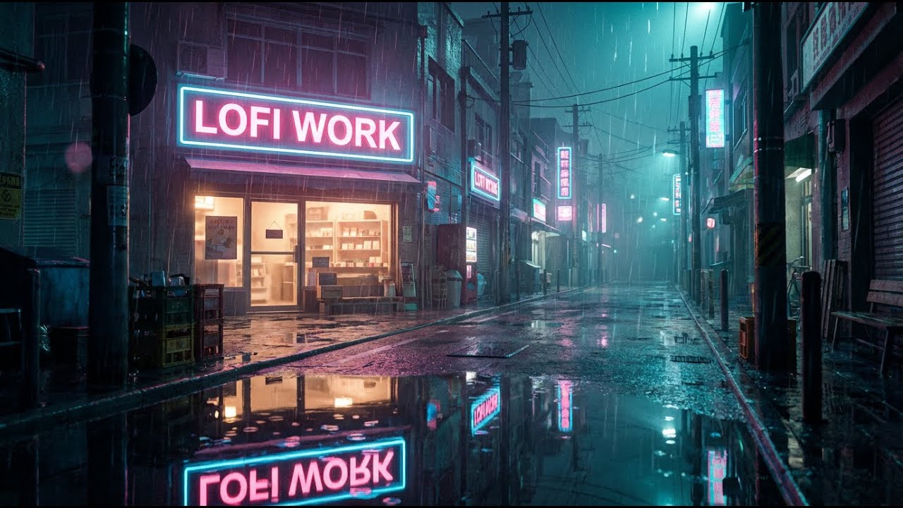 Rainy Sleep Vibes 🌧️ Soft Lofi Music for Peaceful Nights