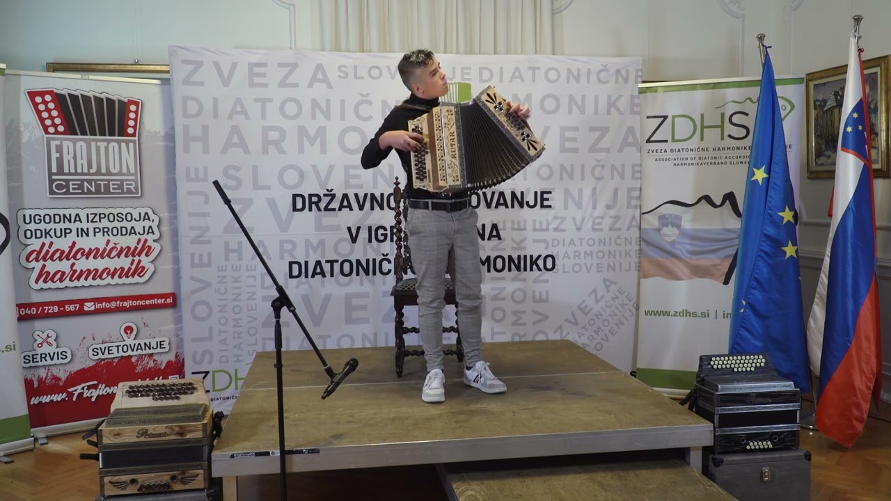 Anej Založnik (Sprehod čez dobrave - Franc Mihelič) Državno prvenstvo 2022