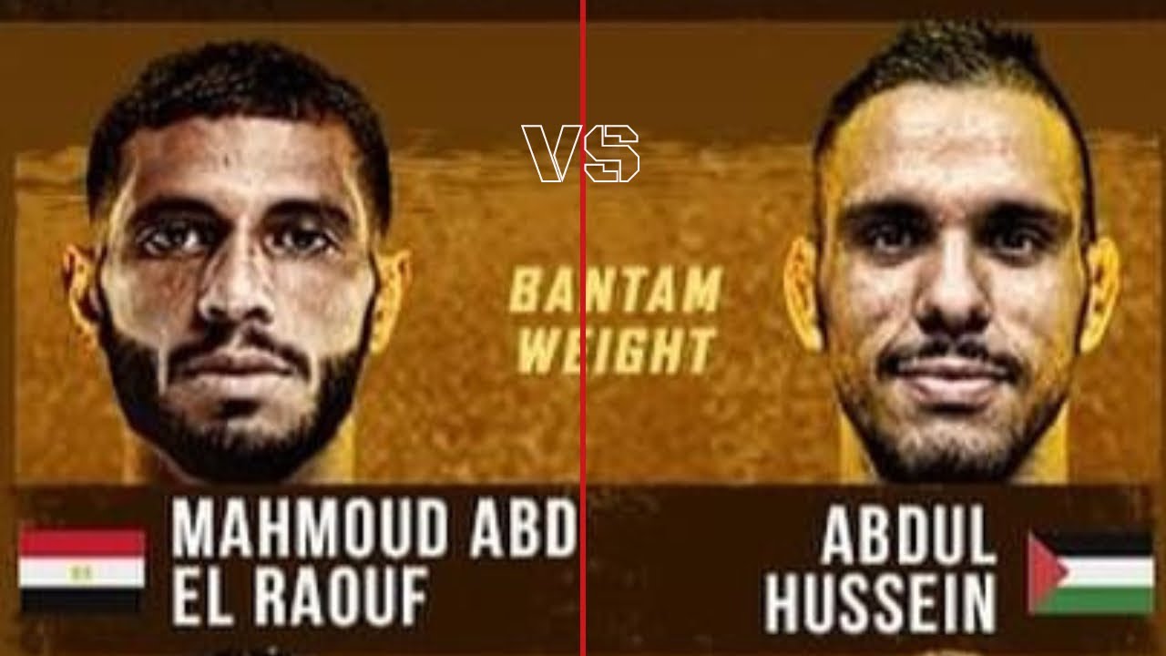 UAE WARRIORS 52 - 🇪🇬 MAHMOUD ABD EL RAOUF VS 🇵🇸 ABDUL HUSSEIN