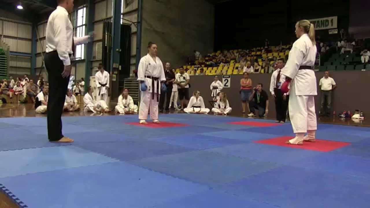 2014 GKR Australian Titles: Female Open Kumite Final