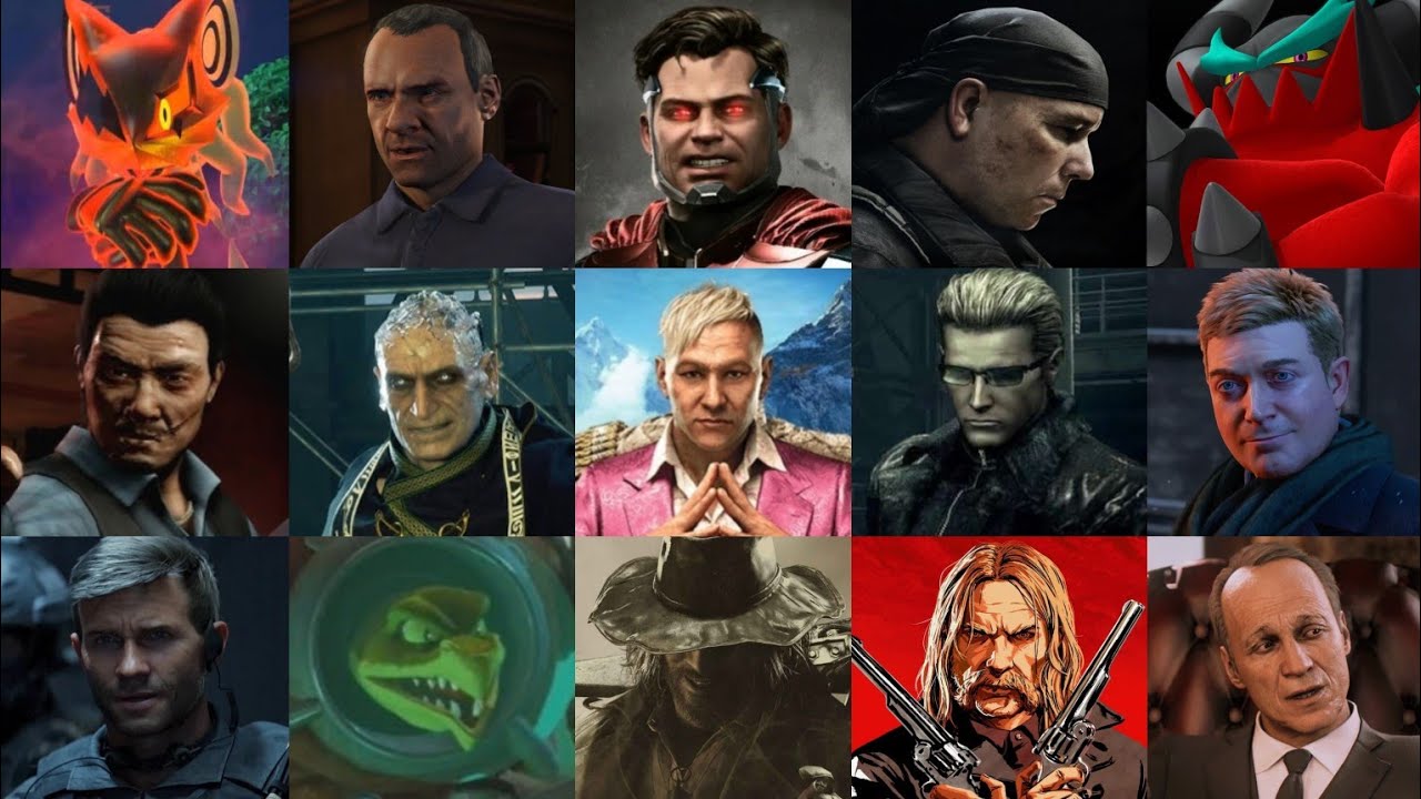 Defeats of My Favourite Video Game Villains