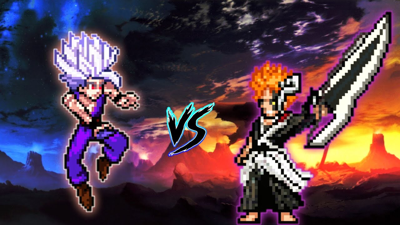 Beast Gohan(New) VS Ichigo TYBW V3 OP(All Form) in Jump Force Mugen