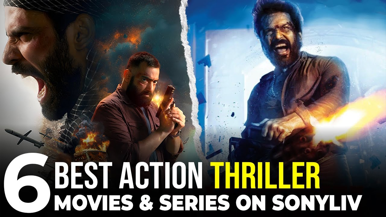 Top 7 Action Thrillers on SonyLIV | Best Web Series & Movies You Must Watch!