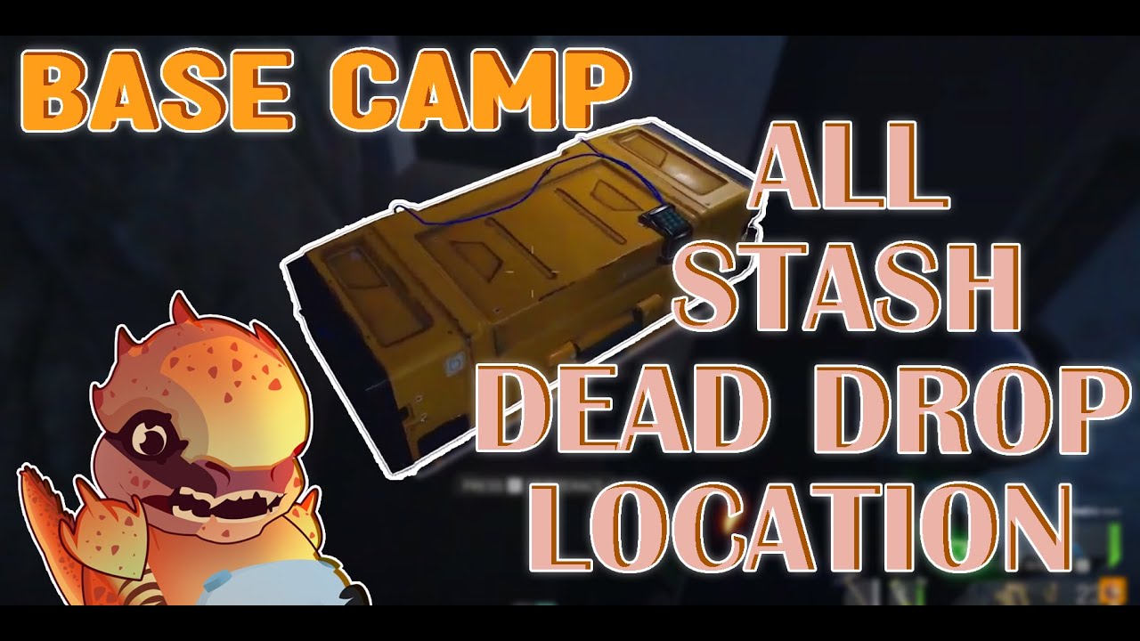 BASE CAMP ALL STASH DEAD DROP LOCATION!! | GATE A, MAIN OFFICE, GATE C | THE CYCLE: FRONTIER