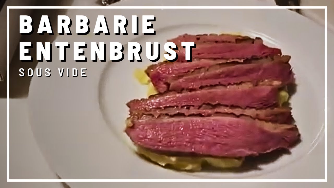 Entenbrust Sous Vide - Barbarie Entenbrust braten #gerykocht