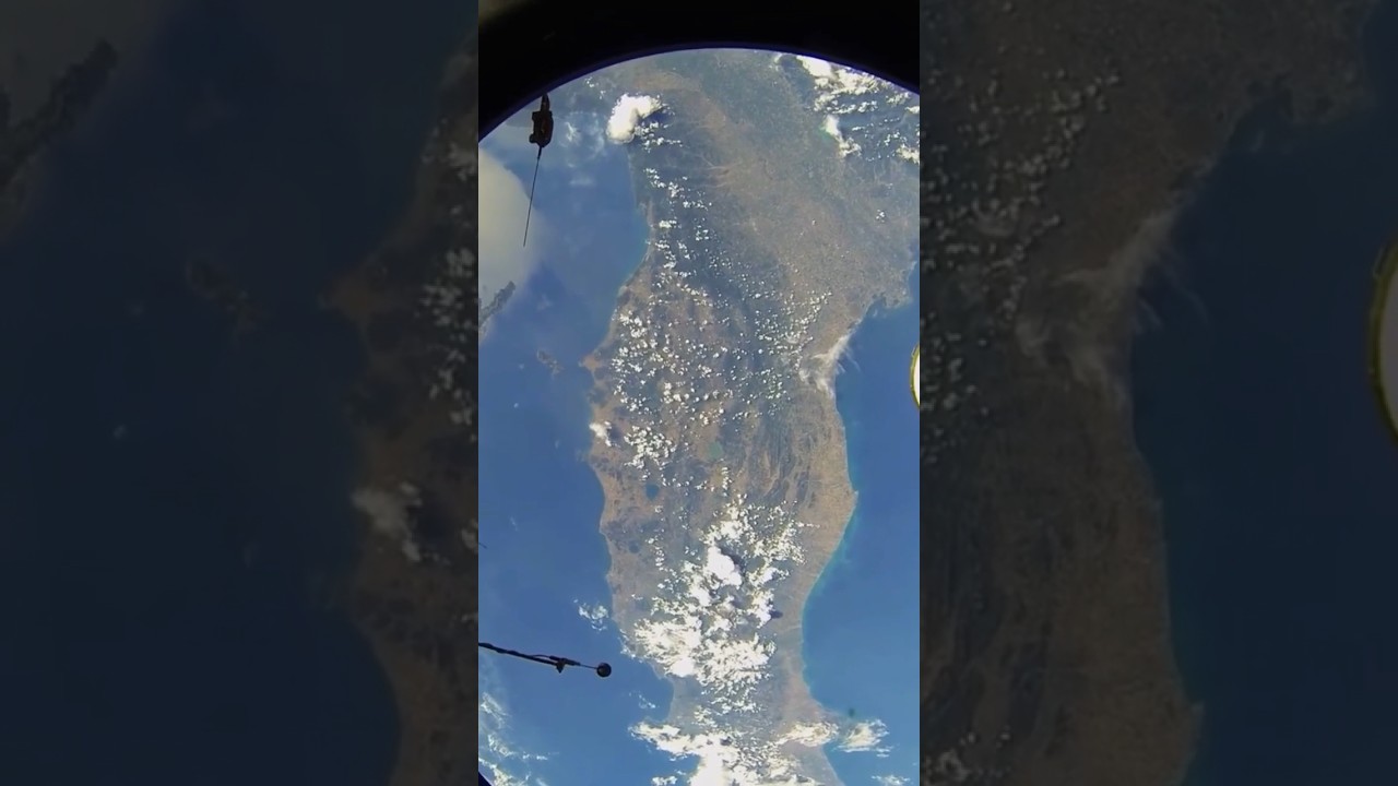 L’Italia ripresa dallo spazio