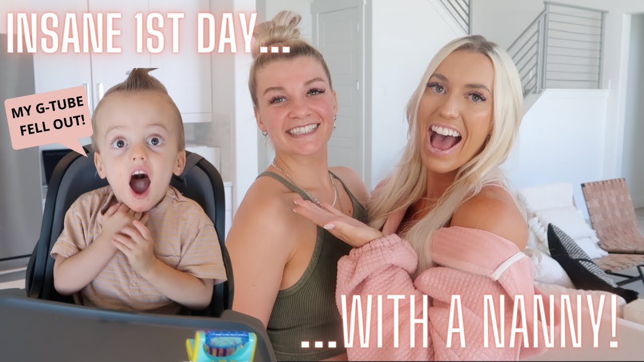 BECKHAMS G-TUBE FELL OUT WITH OUR NEW NANNY! | MEET OUR NANNY