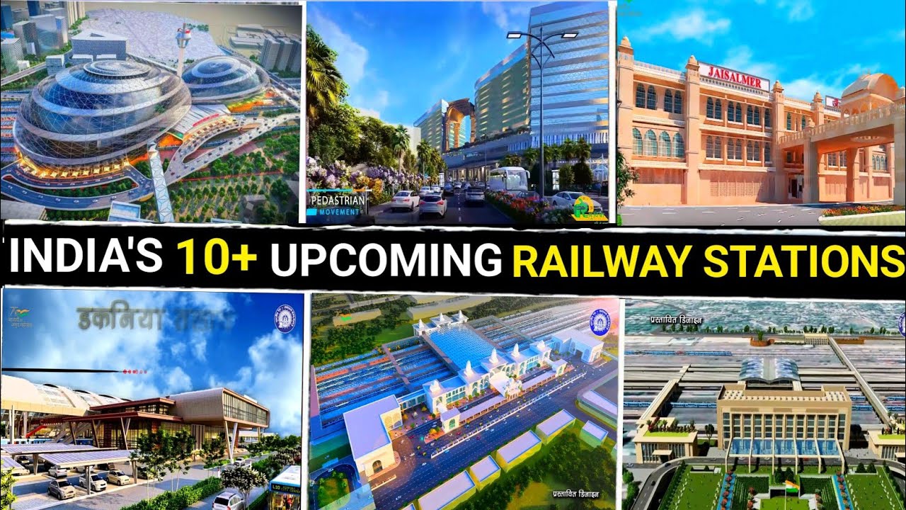 Top Upcoming Railway Stations In India | India's Top Upcoming Railway Redevelopment Projects | 2025|