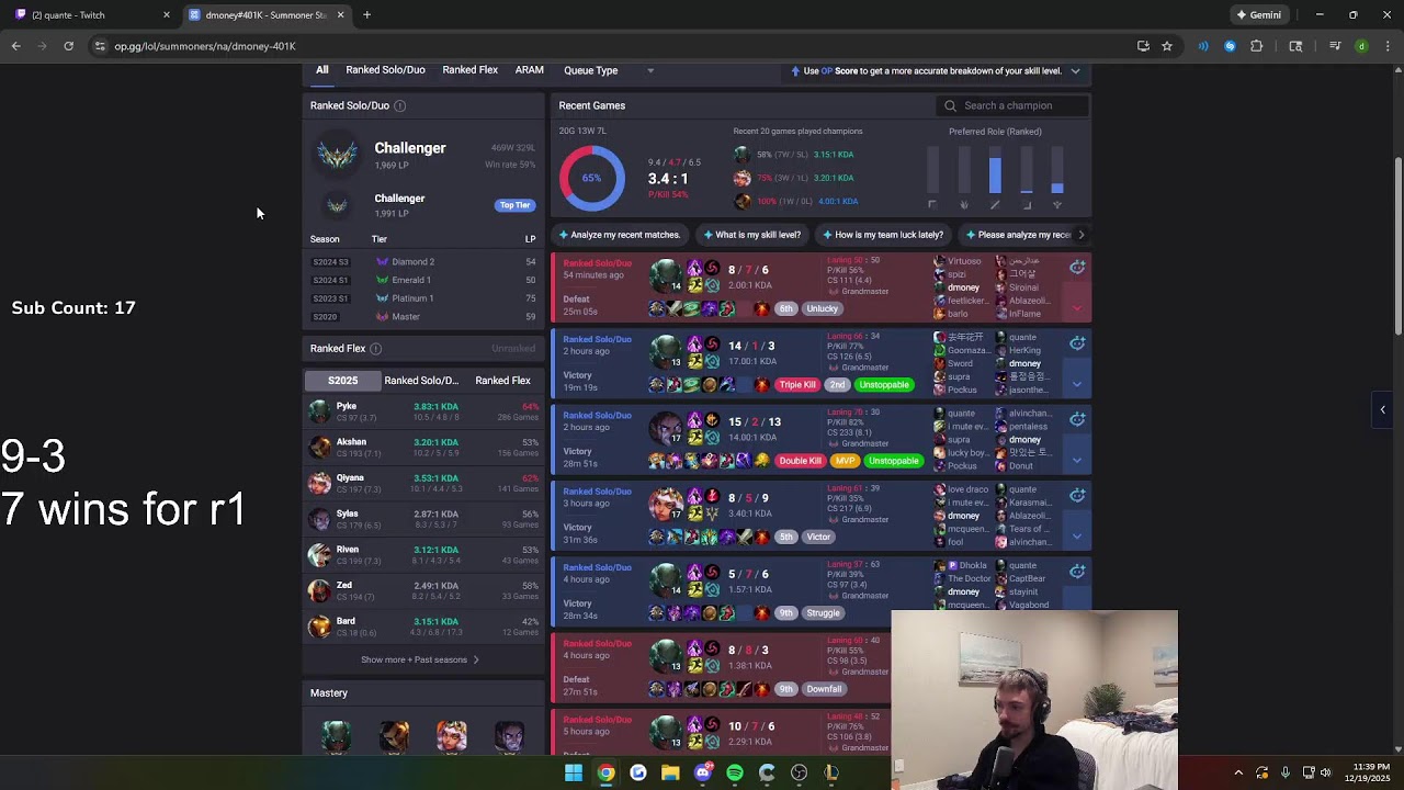 🔴Best Pyke World - 1800 LP Rank 3 NA Pushing for Rank 1 🔴