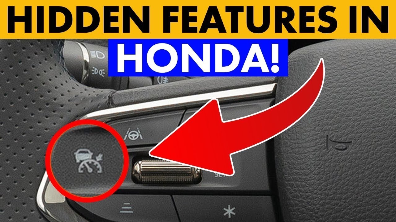 11 скрытых особенностей Honda, о которых вы не знаете.