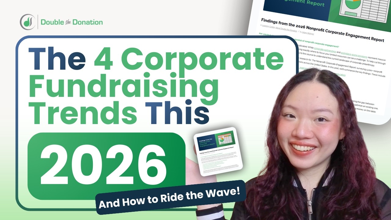 The 4 Corporate Fundraising Trends This 2026 (And How to Ride the Wave)