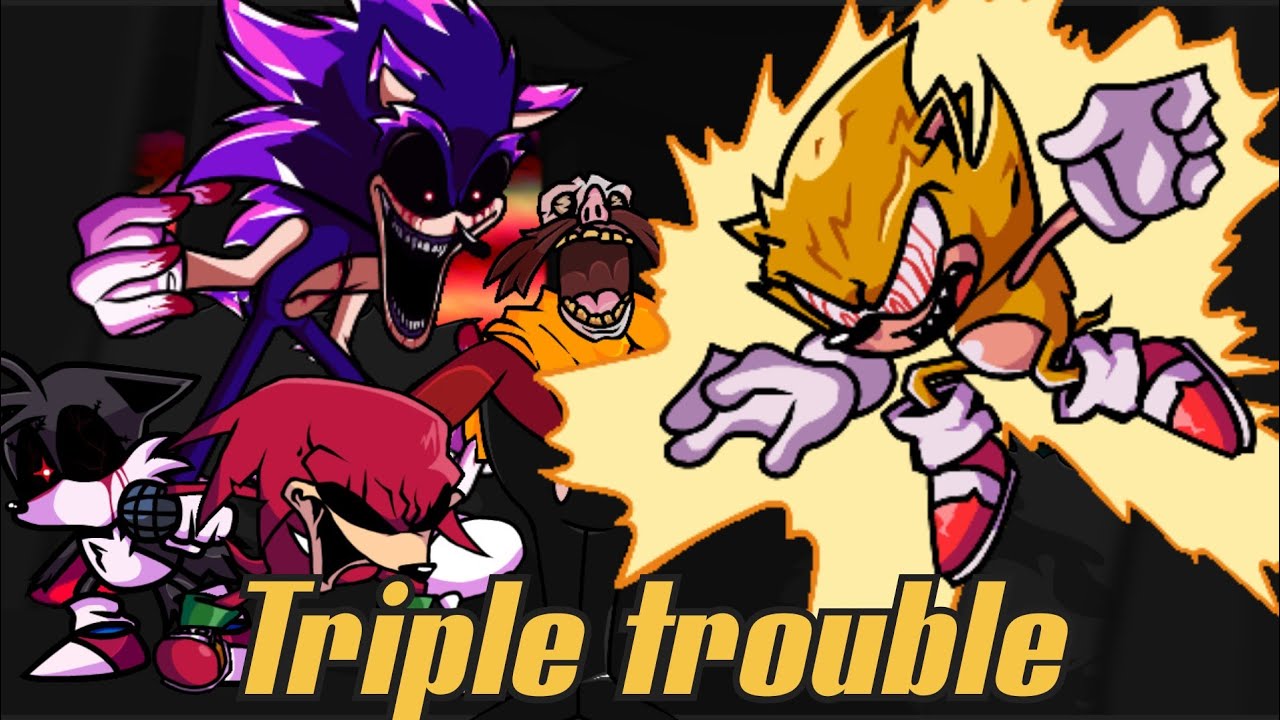 that blood-crying faker's got nothing on me! (Triple trouble but fleetway sonic sings it)