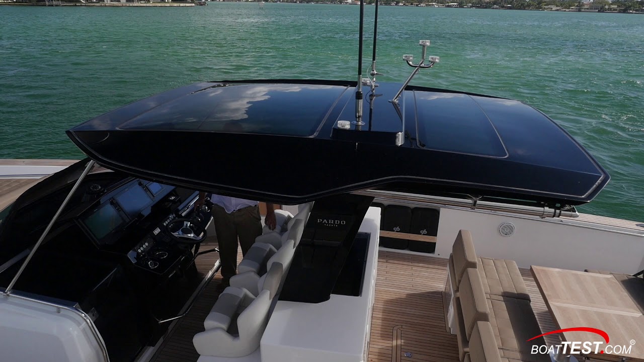 Pardo Yachts 43 (2019-) Features Video - By BoatTEST.com