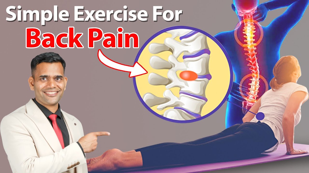 1 Simple Exercises To Get Rid Of Back Pain Forever  - Dr. Vivek Joshi