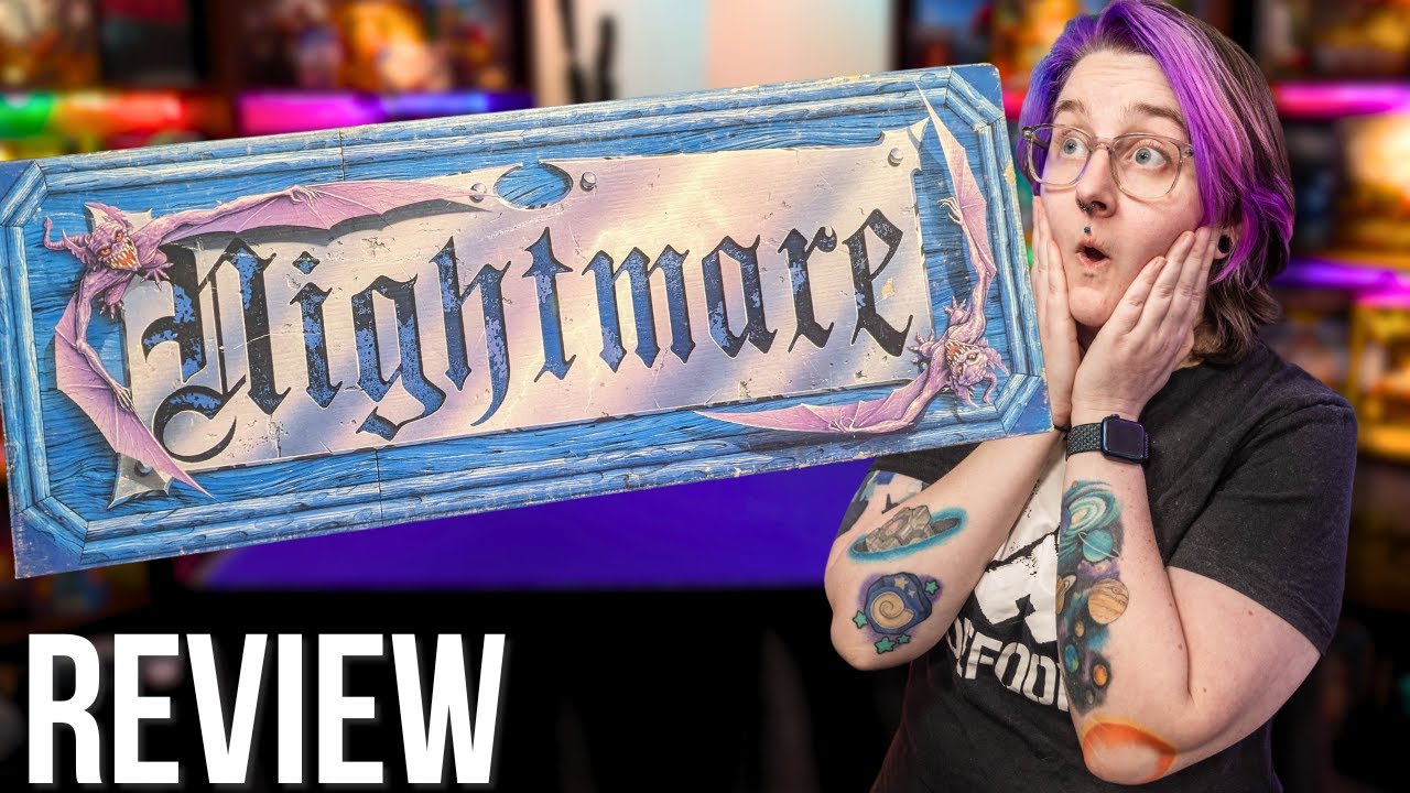 A Completely Serious Review of Nightmare The VHS Board Game