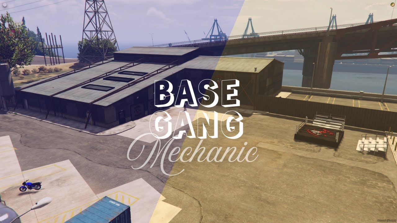 Base Gang FREE | FiveM | Q Drop ZZ
