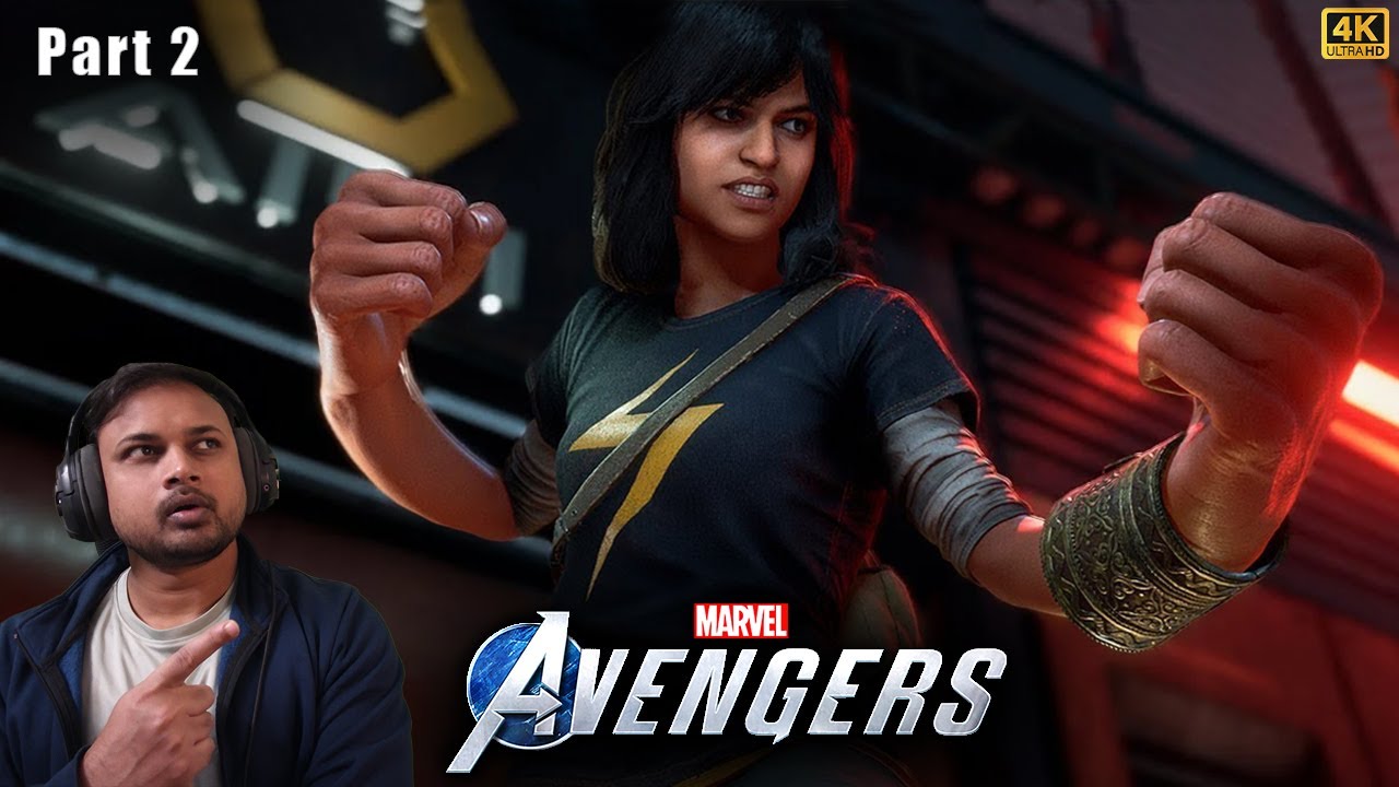 MARVEL'S AVENGERS Hindi  part 2  | 4k ULTRA GRAPHICS