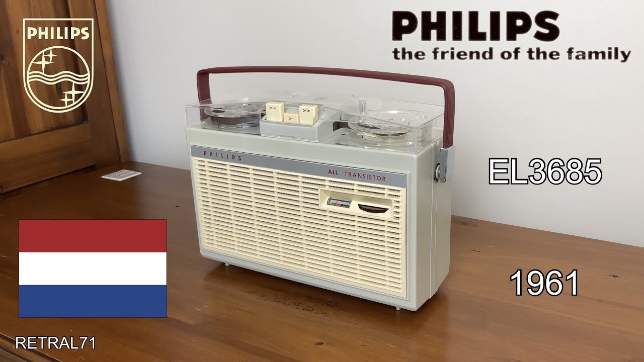 Philips EL3585 Reel to Reel Tape Recorder