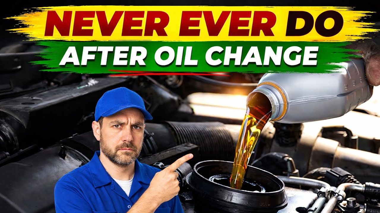 This ONE Thing After an Oil Change Can Ruin Your Engine FAST – Don’t Ignore It!
