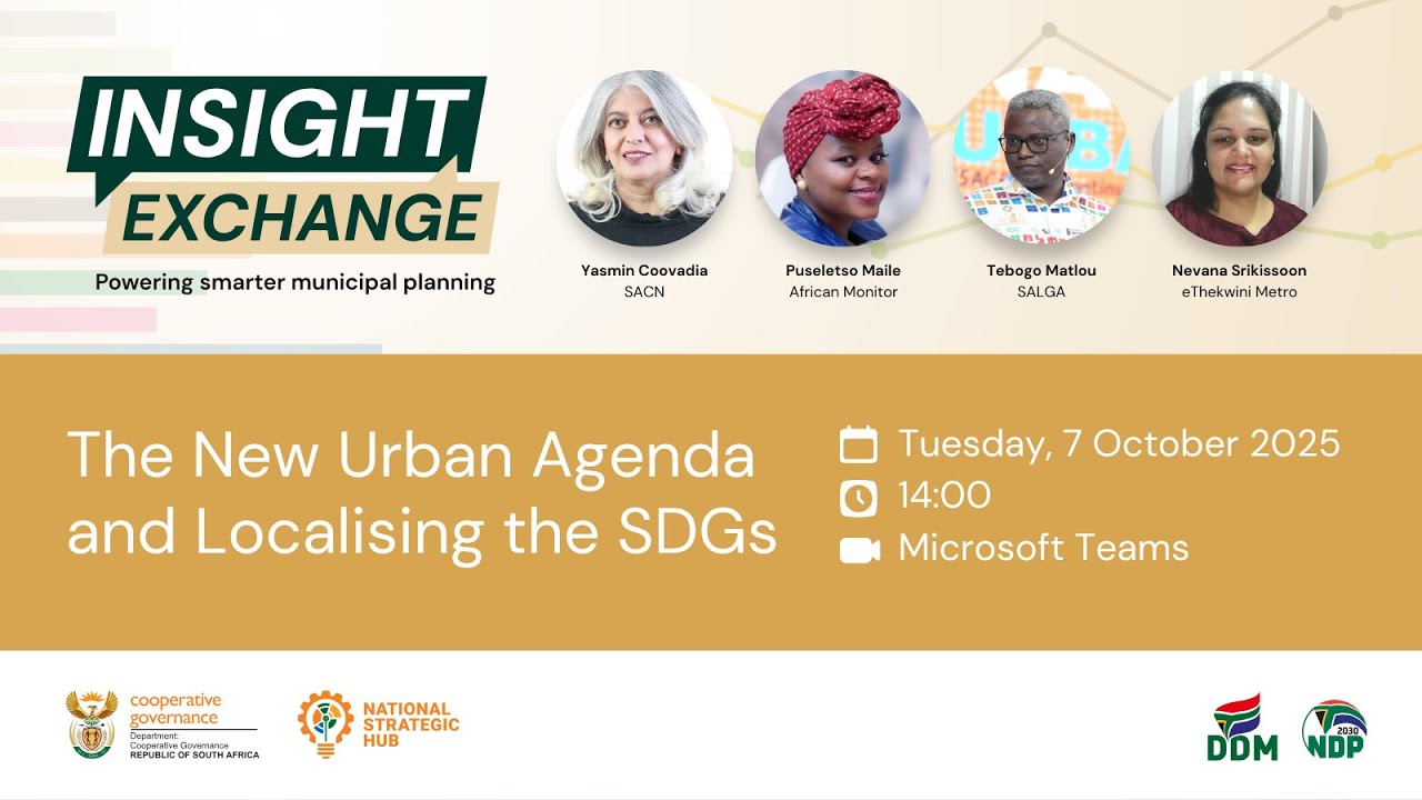 The New Urban Agenda & Localising the SDGs | Insight Exchange | E5