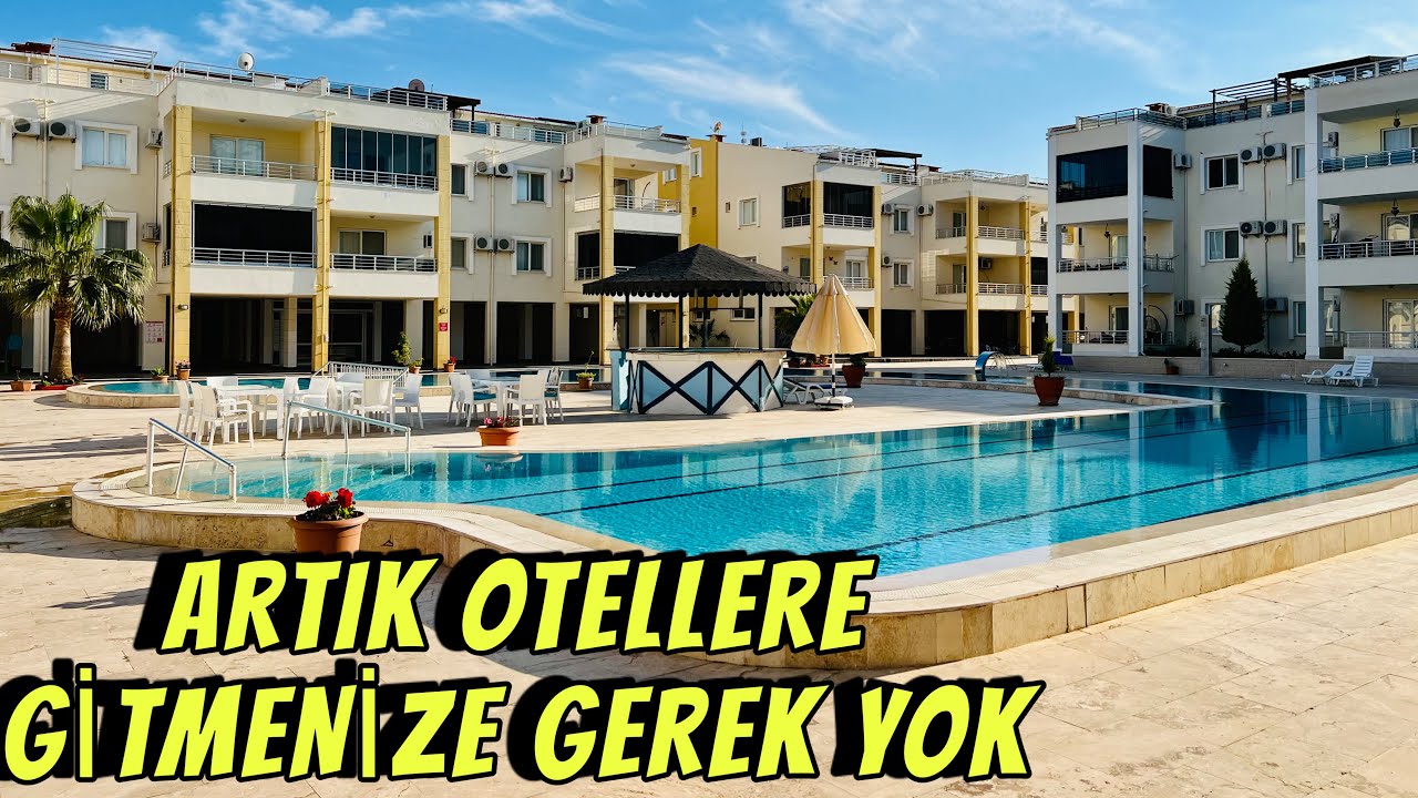 HAVUZLU SİTE İÇİ FULL EŞYALI MÜKEMMEL DAİRE / SİZDE YAZLIK SAHİBİ OLUN
