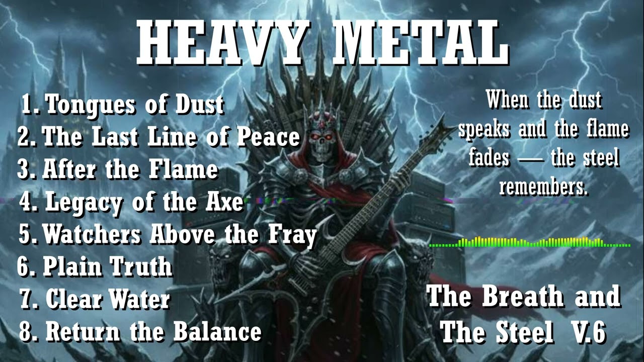 The Breath and The Steel V.6 , #TheBreathAndTheSteel #HeavyMetalBallad #StudioPolishedVersion
