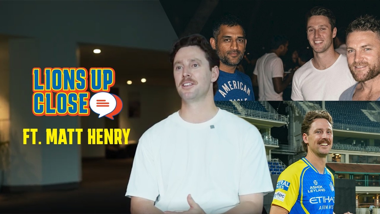 Matt Henry on his return to CSK, the good old days & more | Lions Up Close | CSK | IPL 2026