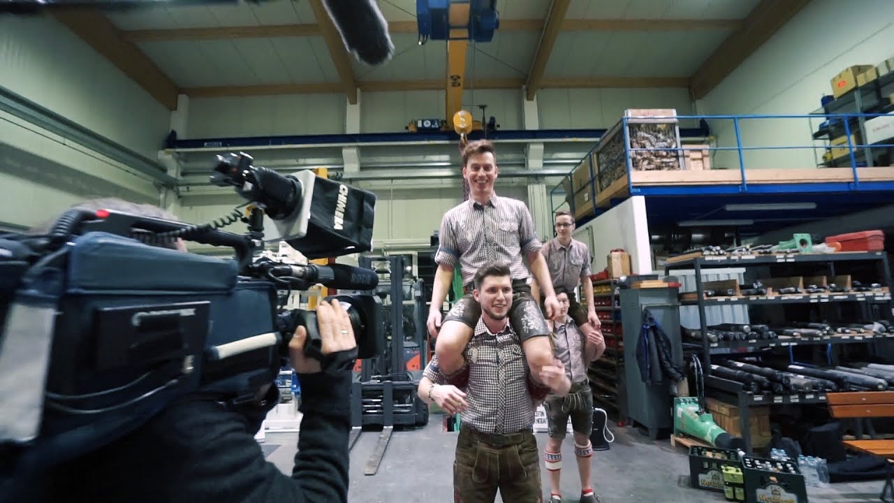 Endlich auf ProSieben 🤩 Das taff Fernsehteam bei uns | Neidaffer Plattlclub