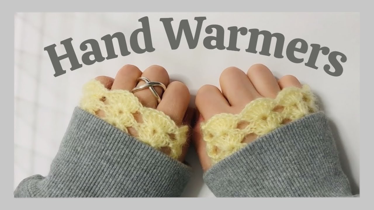 つけ袖Hand Warmers♡の編み方