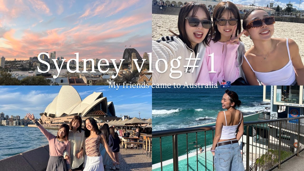 Sydney vlog!!! My first time being there! #sydney #bondibeach #travelvlog 