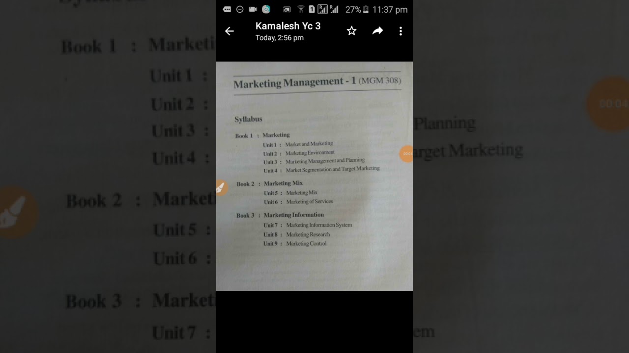 MGM 308 marketing management part 1 important exam questions