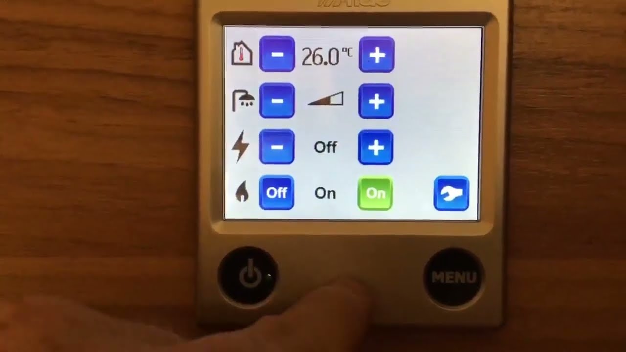 How to use the Alde 3020 HE System Control Panel