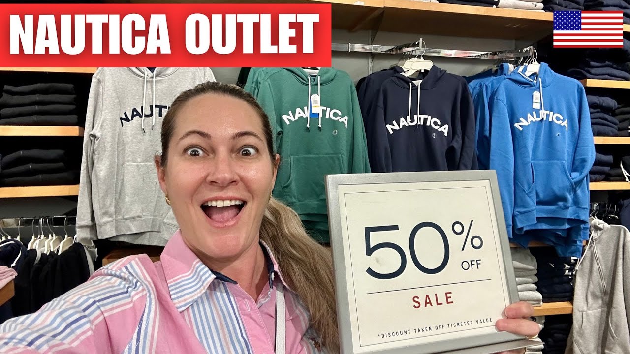 NÁUTICA OUTLET em ORLANDO: TUDO com DESCONTOS INCRÍVEIS de 50% a 70%