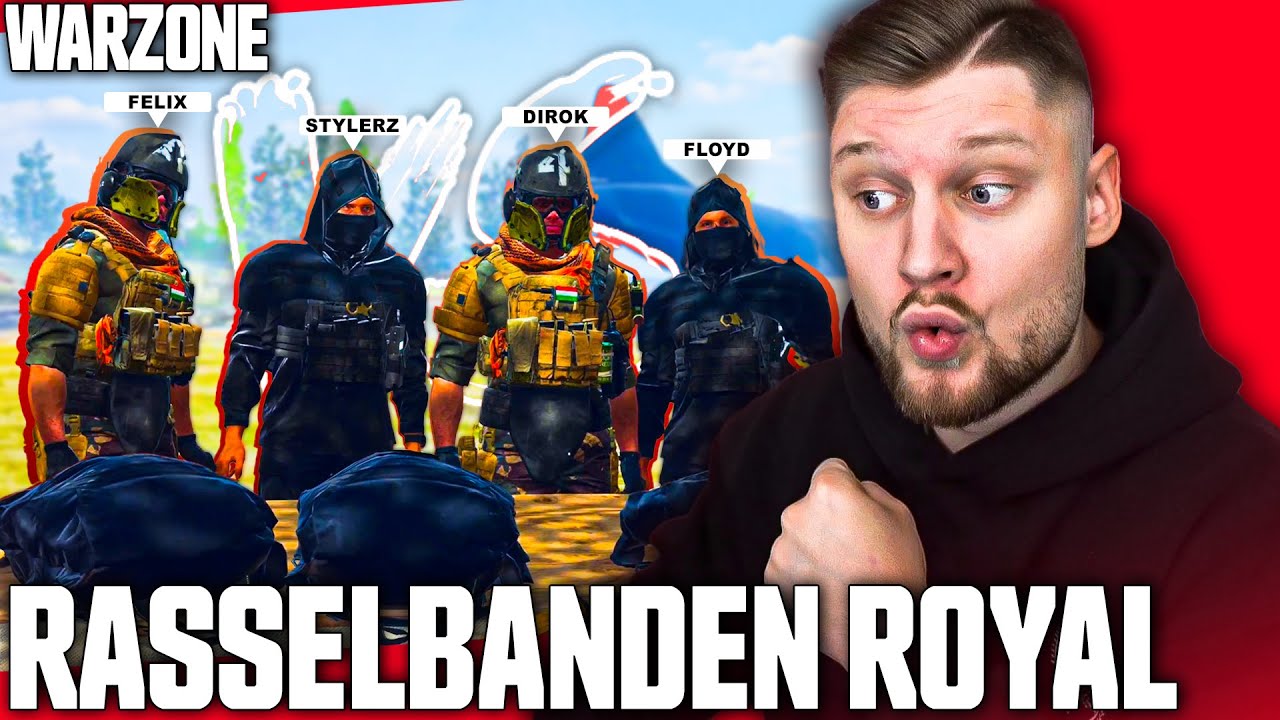 Er ist der BESTE WARZONE SPIELER von uns... (RASSELBANDEN ROYAL)