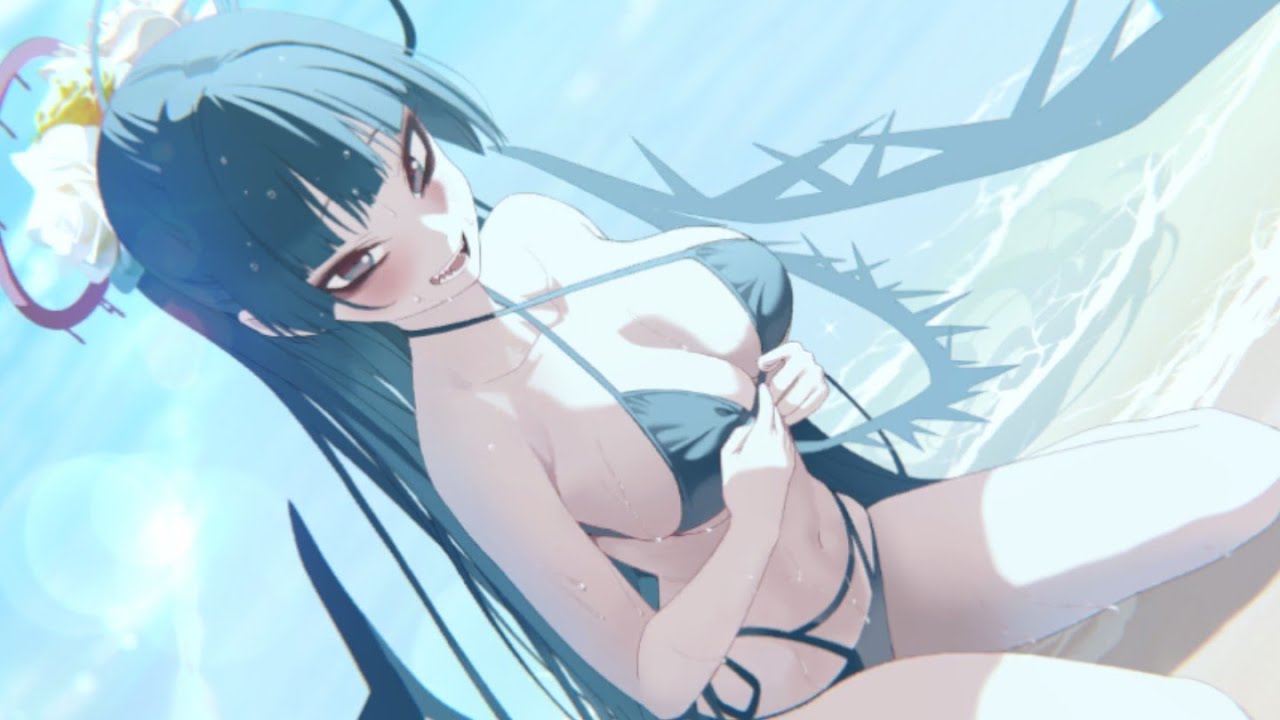 Relationship Story with Kenzaki Tsurugi (Swimsuit version, Episodes 1-3) | Blue Archive