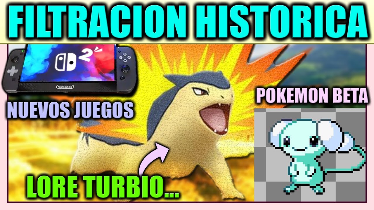 EL VÍDEO PROHIBIDO POKÉMON! FILTRACIÓN HISTÓRICA con NUEVOS JUEGOS, LORE TURBIO, MÁS MEGAS y MÁS!