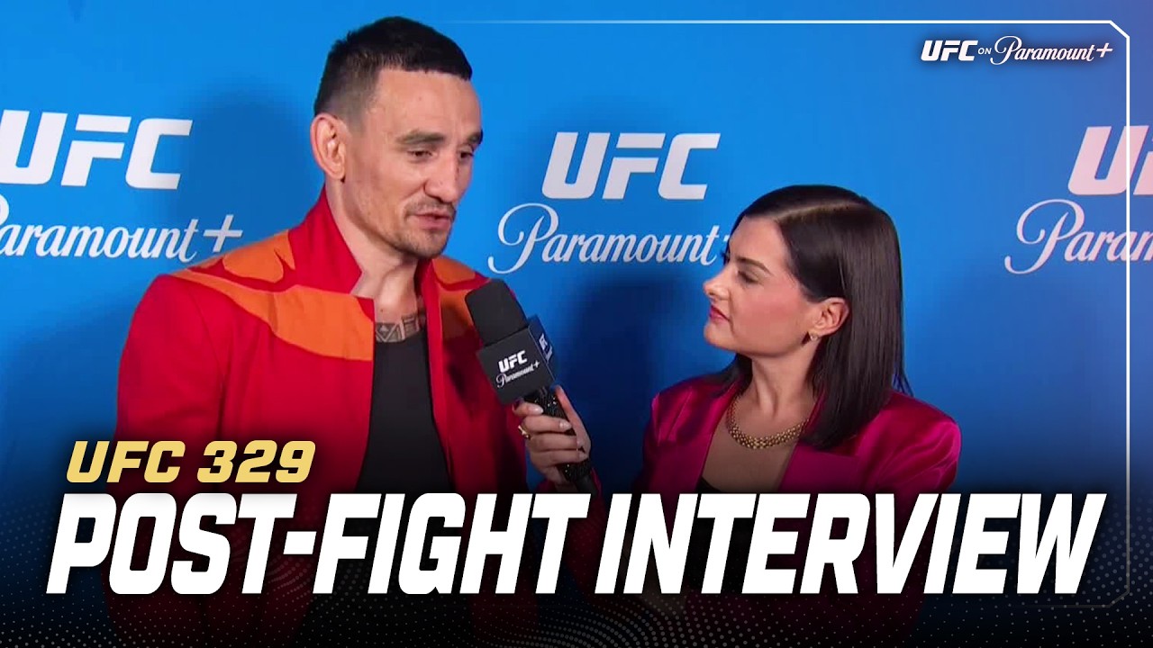 Max Holloway's instant reaction to Conor McGregor injury 😬