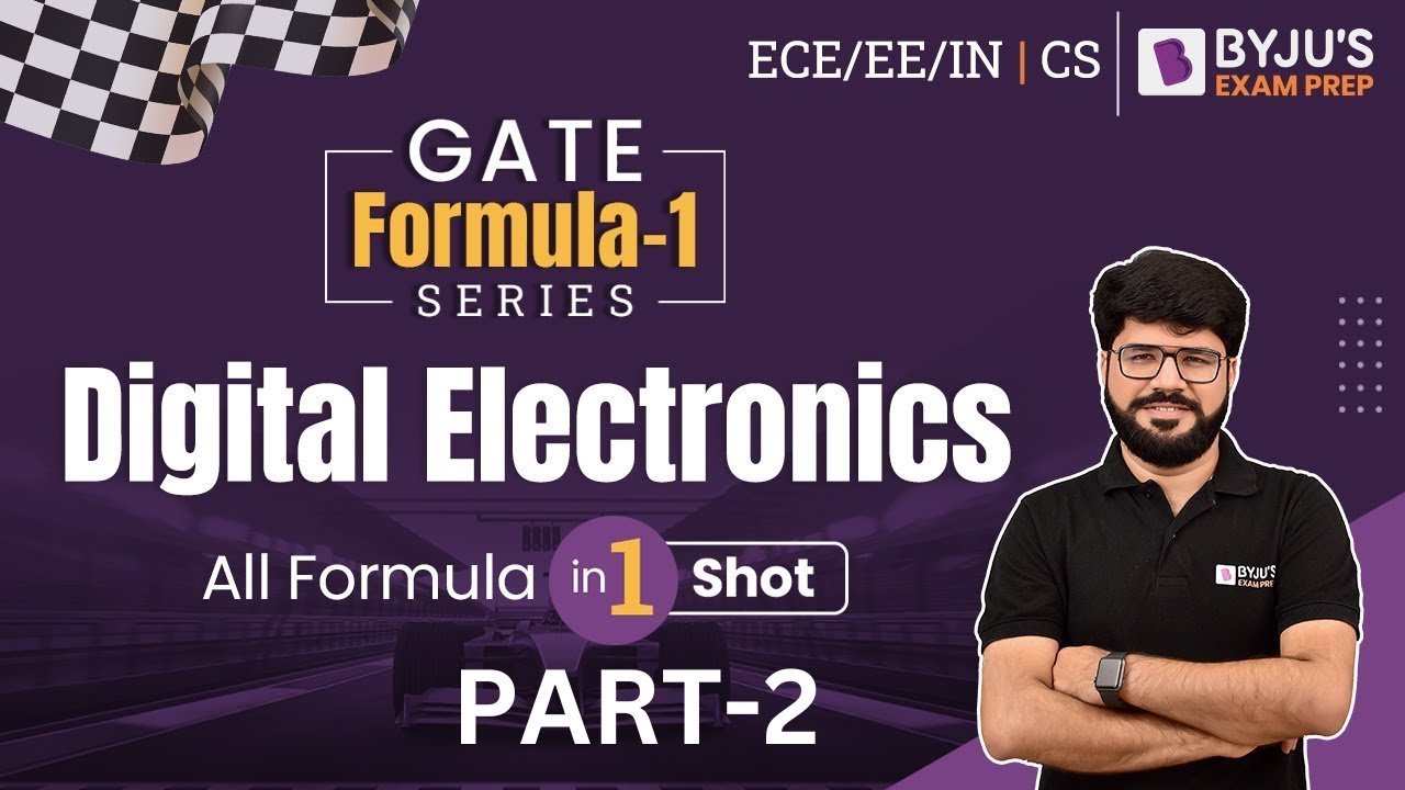Digital Electronics Formulas (Part-2) | GATE Formula Revision | GATE EE/ECE/IN and CSE 2023 Exam