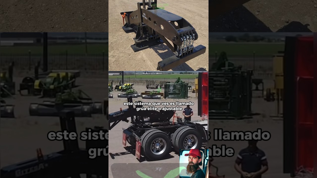Sistema de gr&uacute;a ajustable #camioneros #camiones #camion #trucklife #truck  #shorts