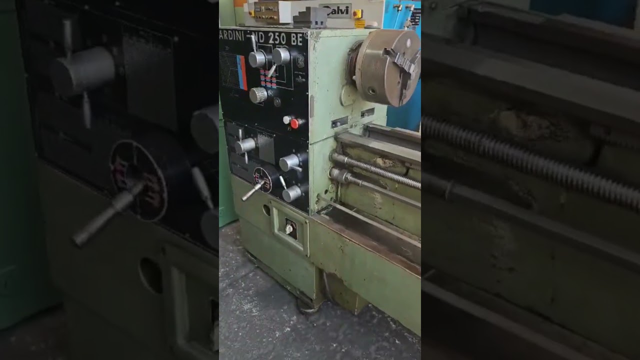 TORNO MEC&Acirc;NICO NARDINI  NODUS ND250 BE 1M1/2 ENTRE PONTAS  COM PRACA 3 70MIL