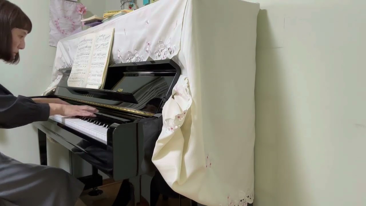 前回よりはマシ❓難しい😓ベートーヴェン🎼ピアノソナタ第14番「月光」第３楽章🎼これから煮詰めていかなければ、、💪🏻