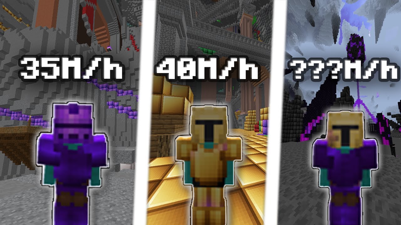 Какой метод майнинга приносит БОЛЬШЕ ВСЕГО МОНЕТ в Hypixel Skyblock?