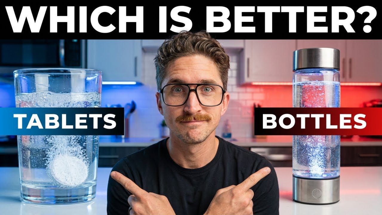 Which Should You Try First?: Hydrogen Tablets or Hydrogen Water Bottles?