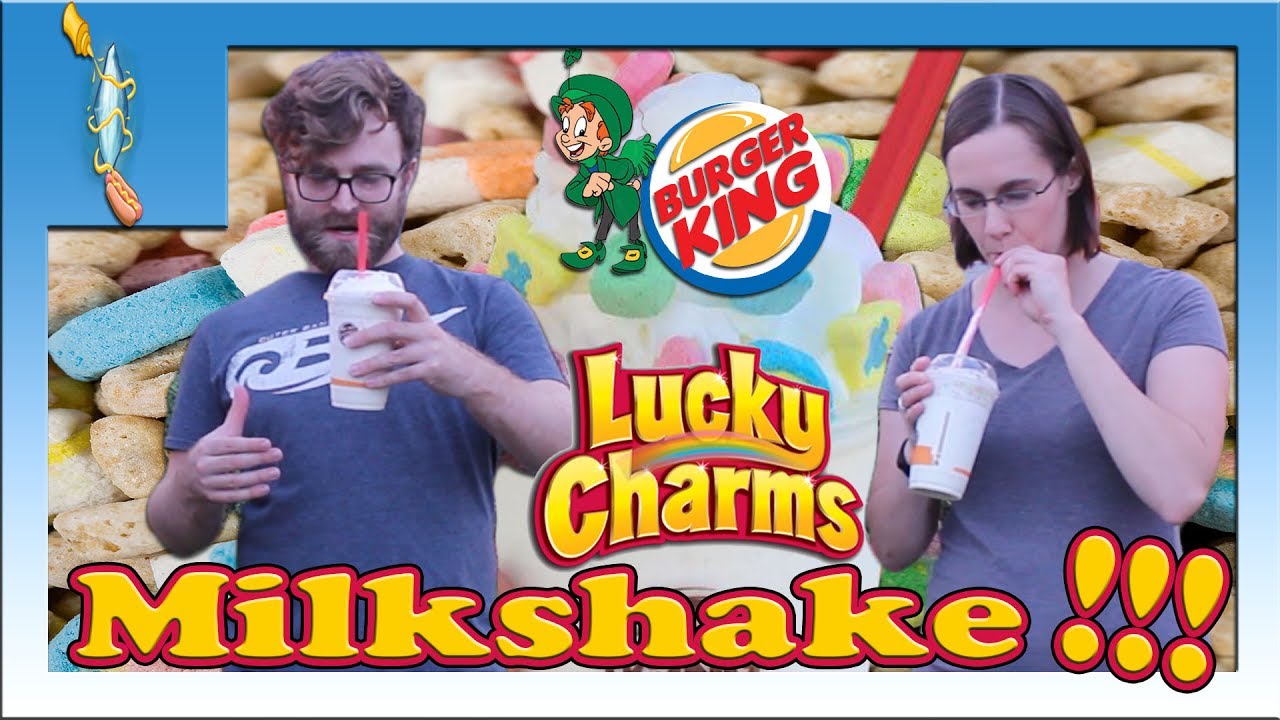 Lucky Charms Milkshake from Burger King Review!